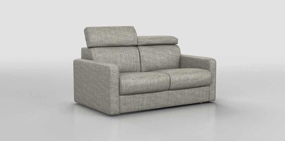 Montecchio - 2 seater sofa bed slim armrest